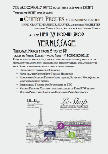 Lieu 37 Pop-up flier